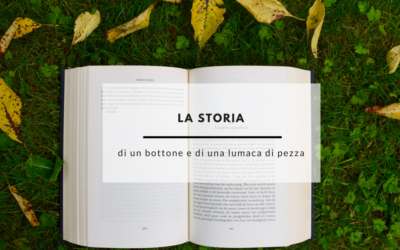 La storia di un bottone e di una lumaca di pezza